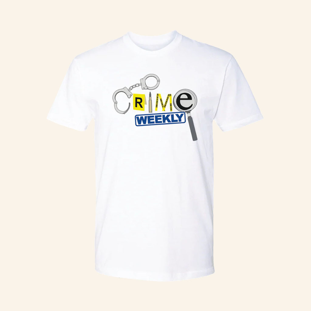 Crime Weekly Podcast Merch 2026 Crime WeeklyTShirtGift Ideas For Husband