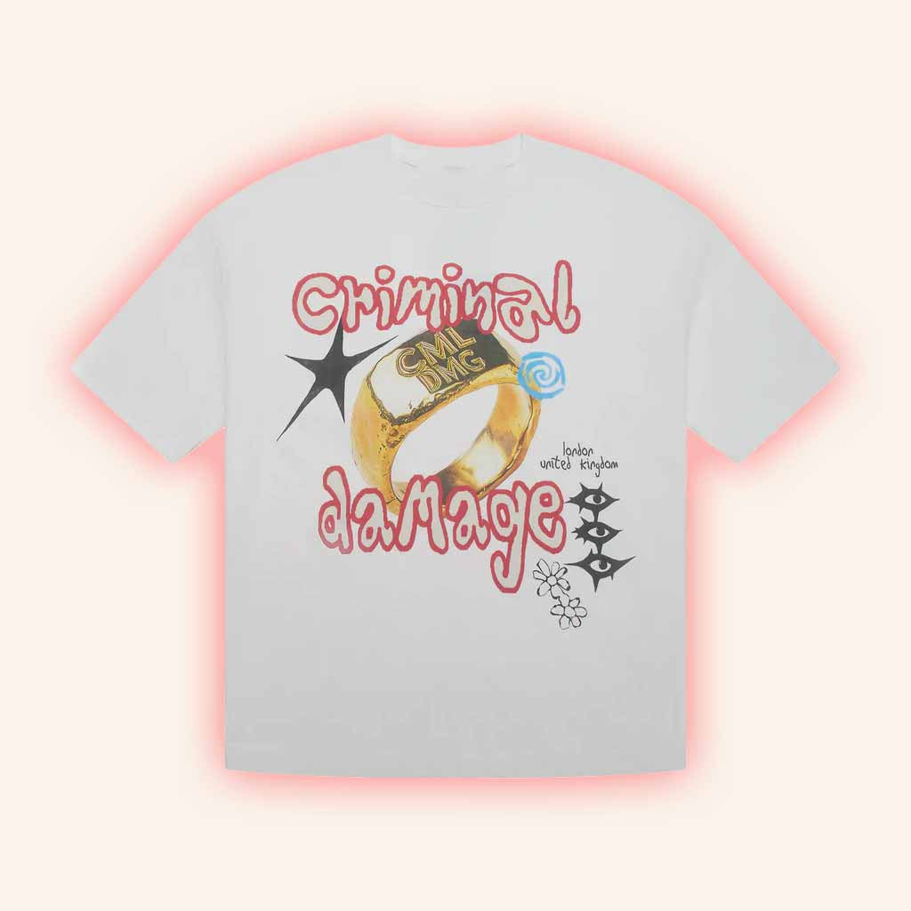 Criminal Damage Merch Signet Ring T-Shirt Best Christmas Gifts For Him