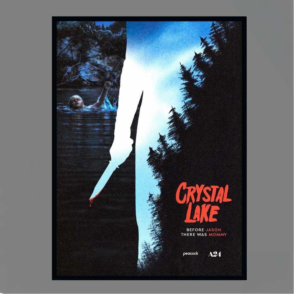 Crystal Lake Before Jason There Was Mommy Peacock A24 Horror Movie Poster