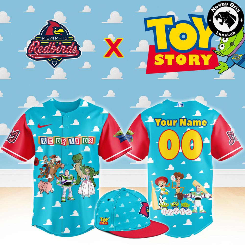Custom Memphis Redbirds Toy Story Baseball Jersey 1 - Unicasport Custom Memphis Redbirds Toy Story Baseball Jersey