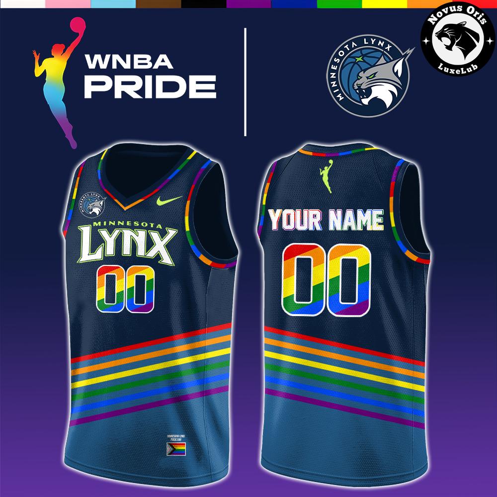 Custom Minnesota Lynx WNBA Pride Basketball Jersey 1 - Unicasport Custom Minnesota Lynx WNBA Pride Basketball Jersey