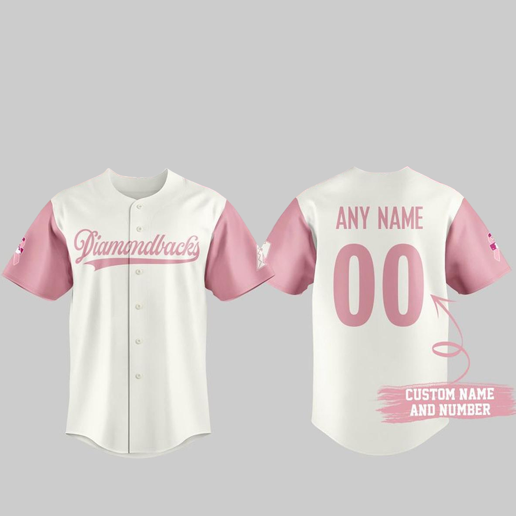 Custom Name & Number Arizona Diamondbacks Happy Mothers Day 2026 Baseball Jersey