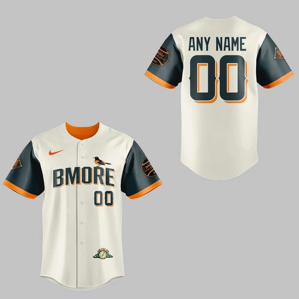 Custom Name & Number Baltimore Orioles x City Connect 2026 Baseball Jersey