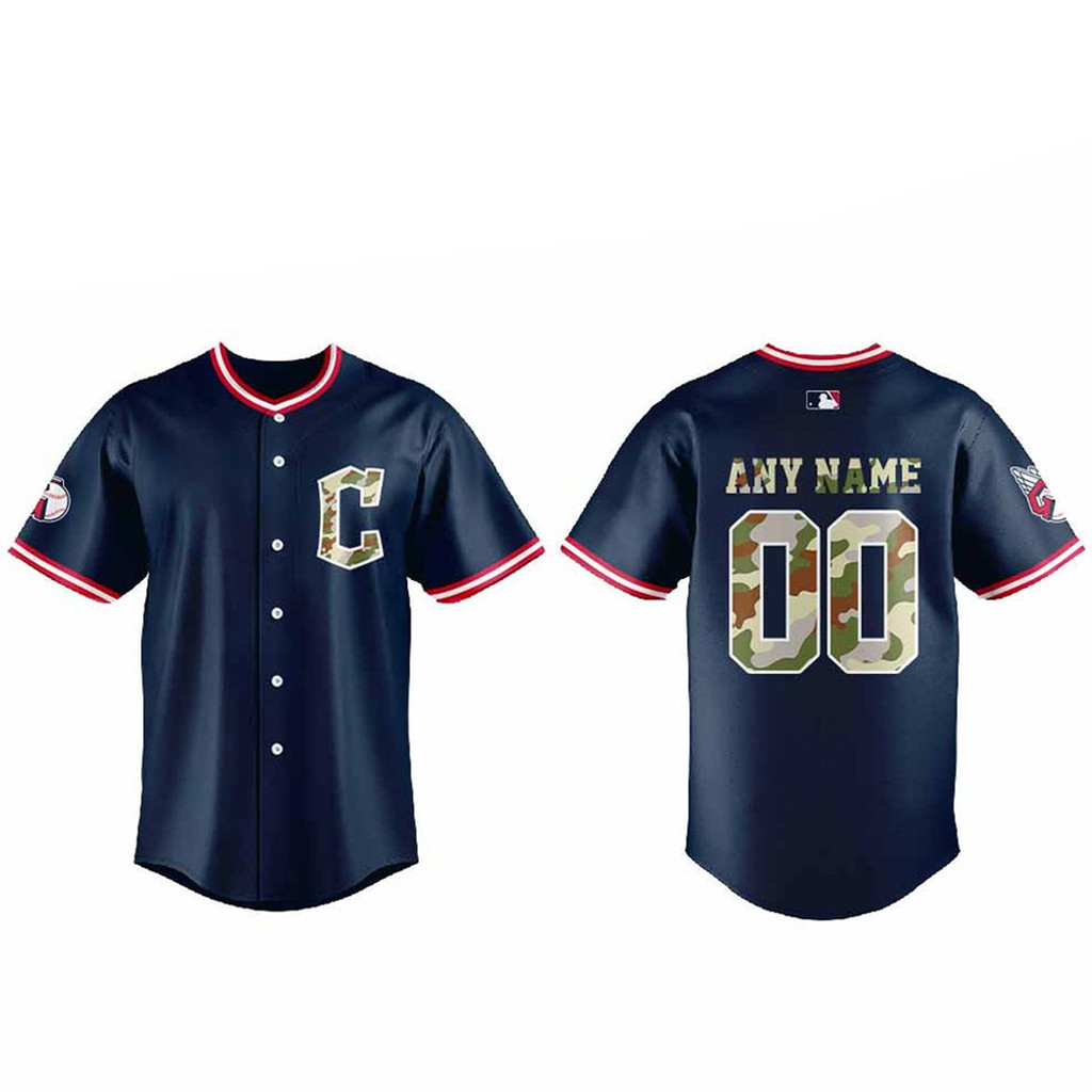Custom Name & Number Cleveland Guardians Armed Forces Night 2026 Baseball Jersey