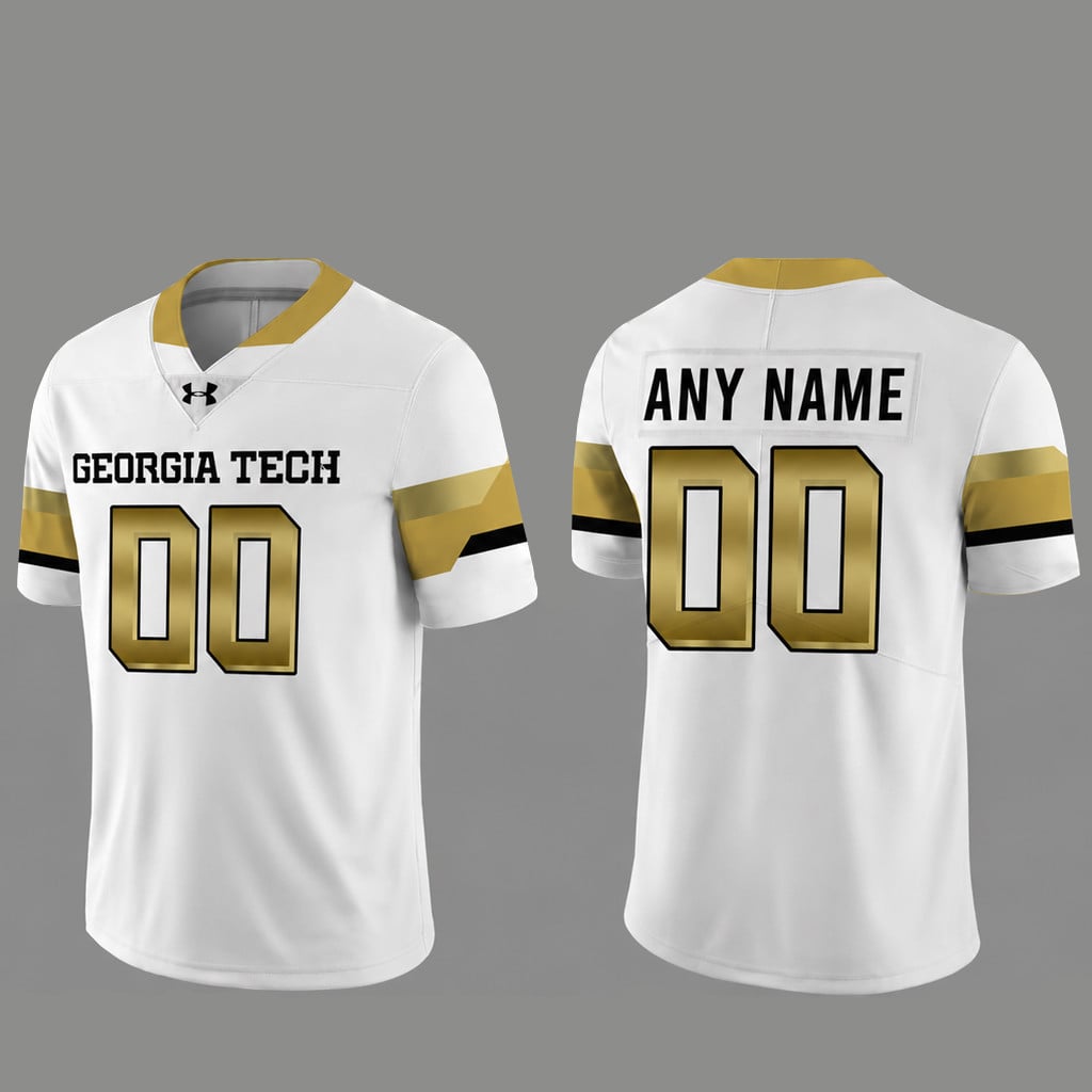 Custom Name & Number Georgia Tech Yellow Jackets New Season 2026 Celebrate Football Jersey for College Football Fans Version 1