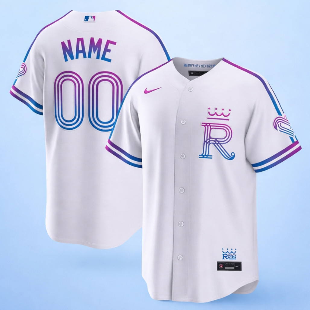 Custom Name & Number Kansas City Royals 2026 City Connect Stadium Baseball Jersey