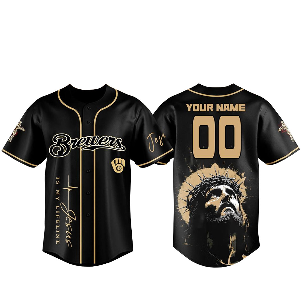 Custom Name & Number Milwaukee Brewers JS Faith 2026 Baseball Jersey