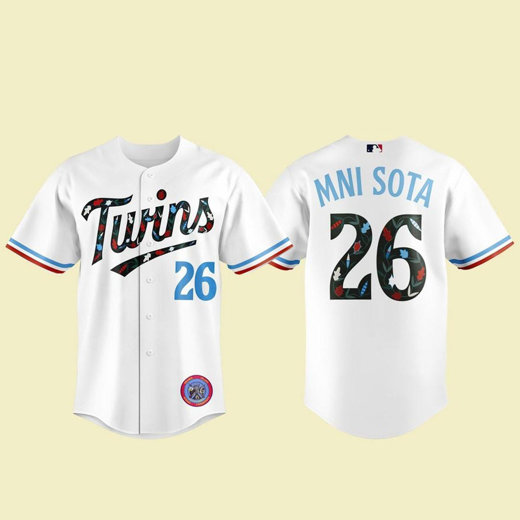 Custom Name & Number Minnesota Twins x Native American Heritage Night 2026 Baseball Jersey