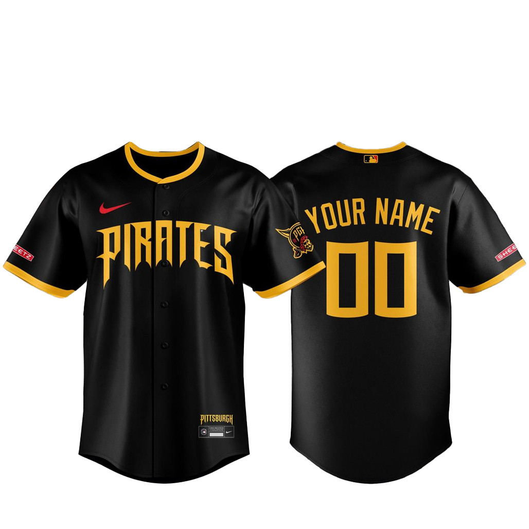 Custom Name & Number Pittsburgh Pirates City Connect 2026 Baseball Jersey