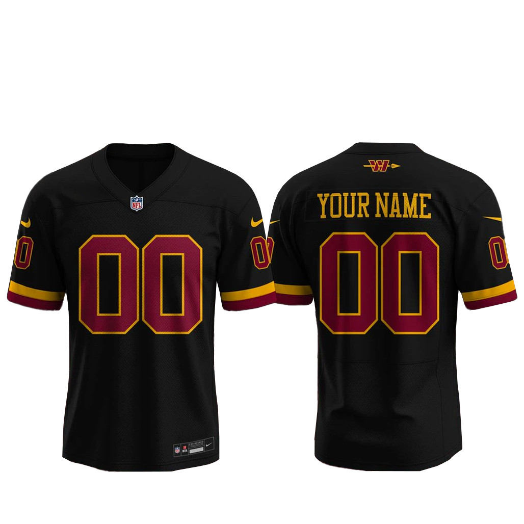 Custom Name & Number Washington Commanders Alternate Uniforms 2026 Football Jersey