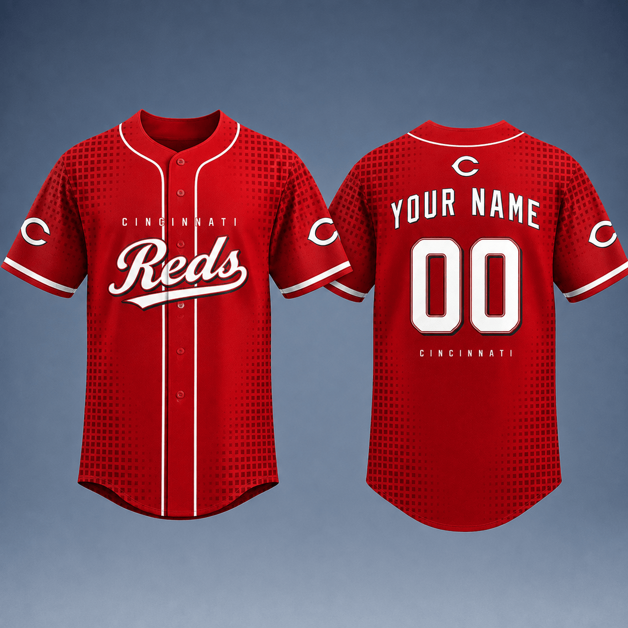 Cincinnati Reds 2026 Custom Name Number Baseball Jersey V6 Ballpark Collection 2 - Unicasport Cincinnati Reds 2026 Custom Name Number Baseball Jersey V6 Ballpark Collection