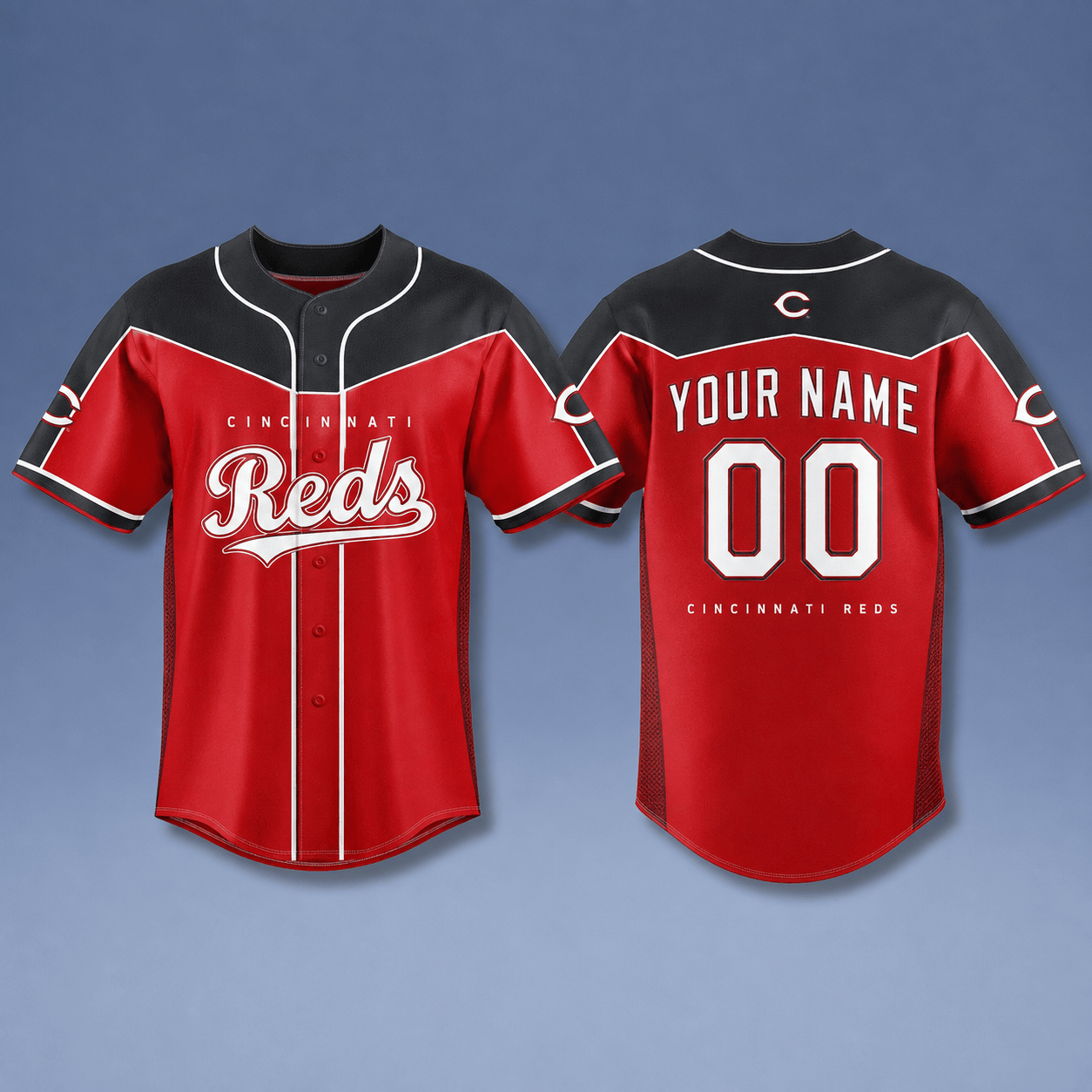 Cincinnati Reds 2026 Custom Name Number Baseball Jersey V7 Baseball Collection 1 - Unicasport Cincinnati Reds 2026 Custom Name Number Baseball Jersey V7 Baseball Collection