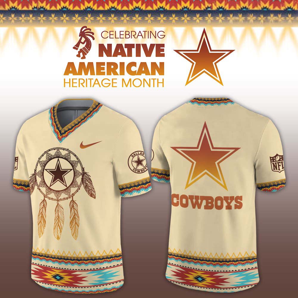 Dallas Cowboys Native American Heritage Limited Football Jersey 2 - Unicasport Dallas Cowboys Native American Heritage Limited Football Jersey