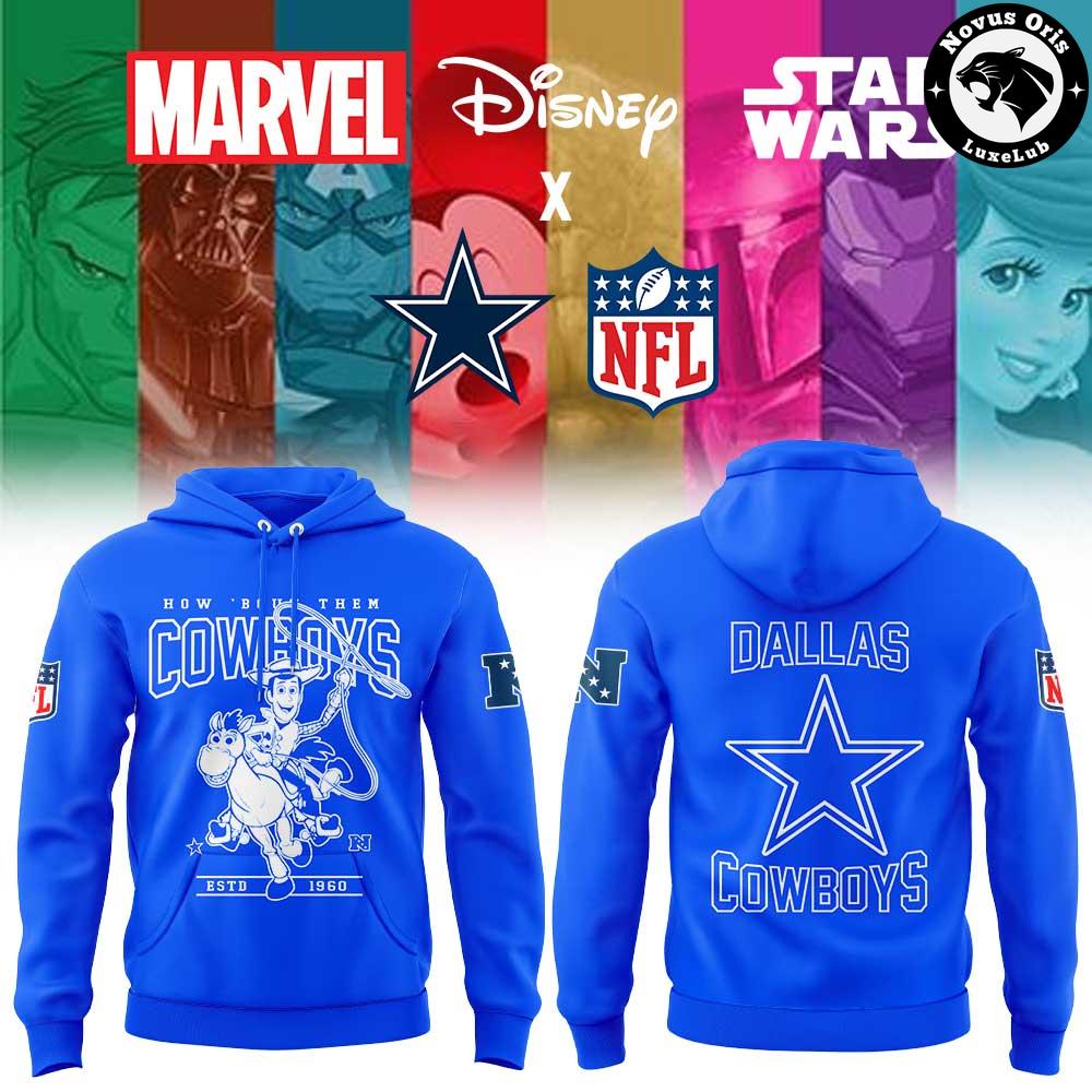 Dallas Cowboys x Disney Characters Merchandise Collection Hoodie