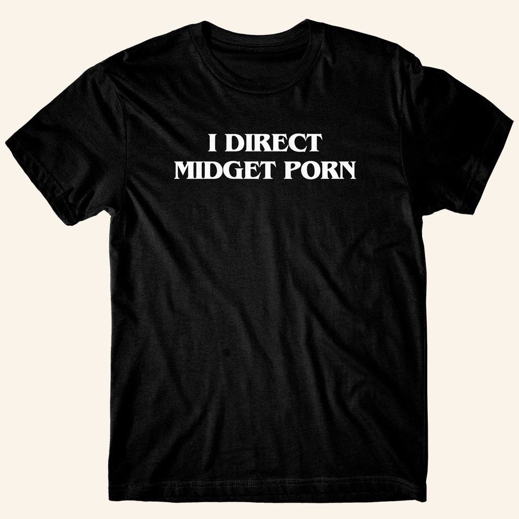 Danny Duncan Merch I Direct Midget Porn Black T-Shirt Xmas Gifts For Dad