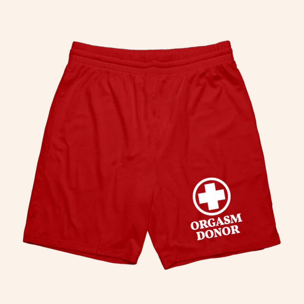 Danny Duncan Merch Orgasm Donor Red Shorts Best Gifts For Brother