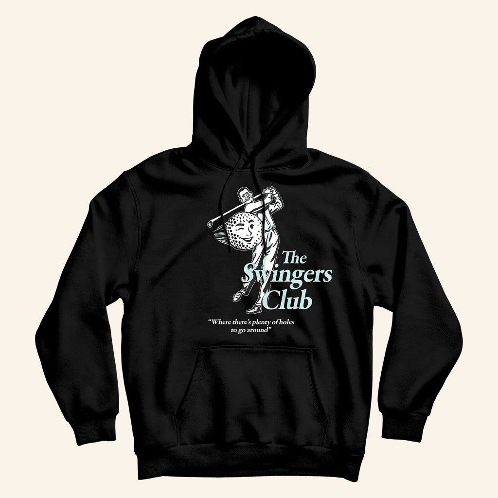 Danny Duncan Merch Swinger's Club Black Hoodie Best Gifts For Dad