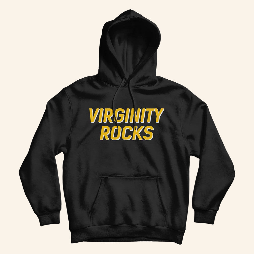 Danny Duncan Merch Virginity Rocks Black Hoodie Birthday Present For Husband