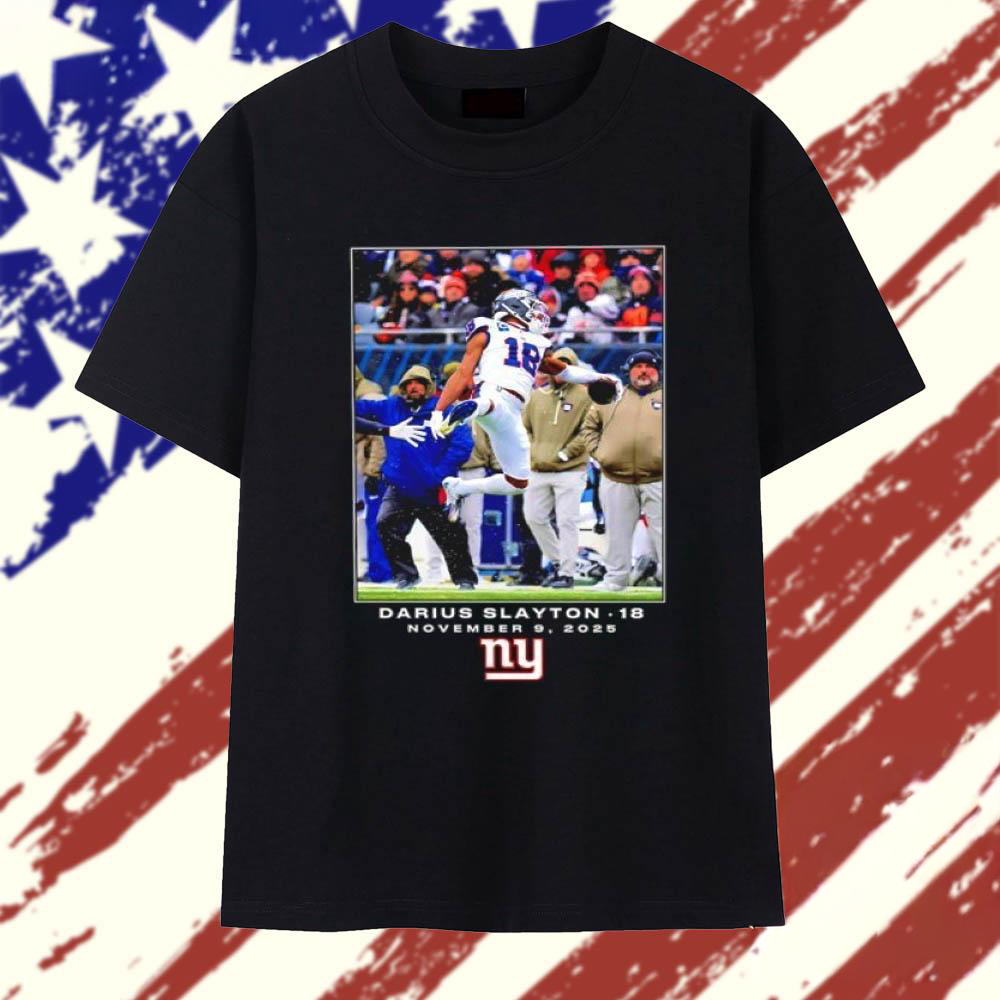 Darius Slayton New York Giants NFL Flash Features Week 10 T Shirt