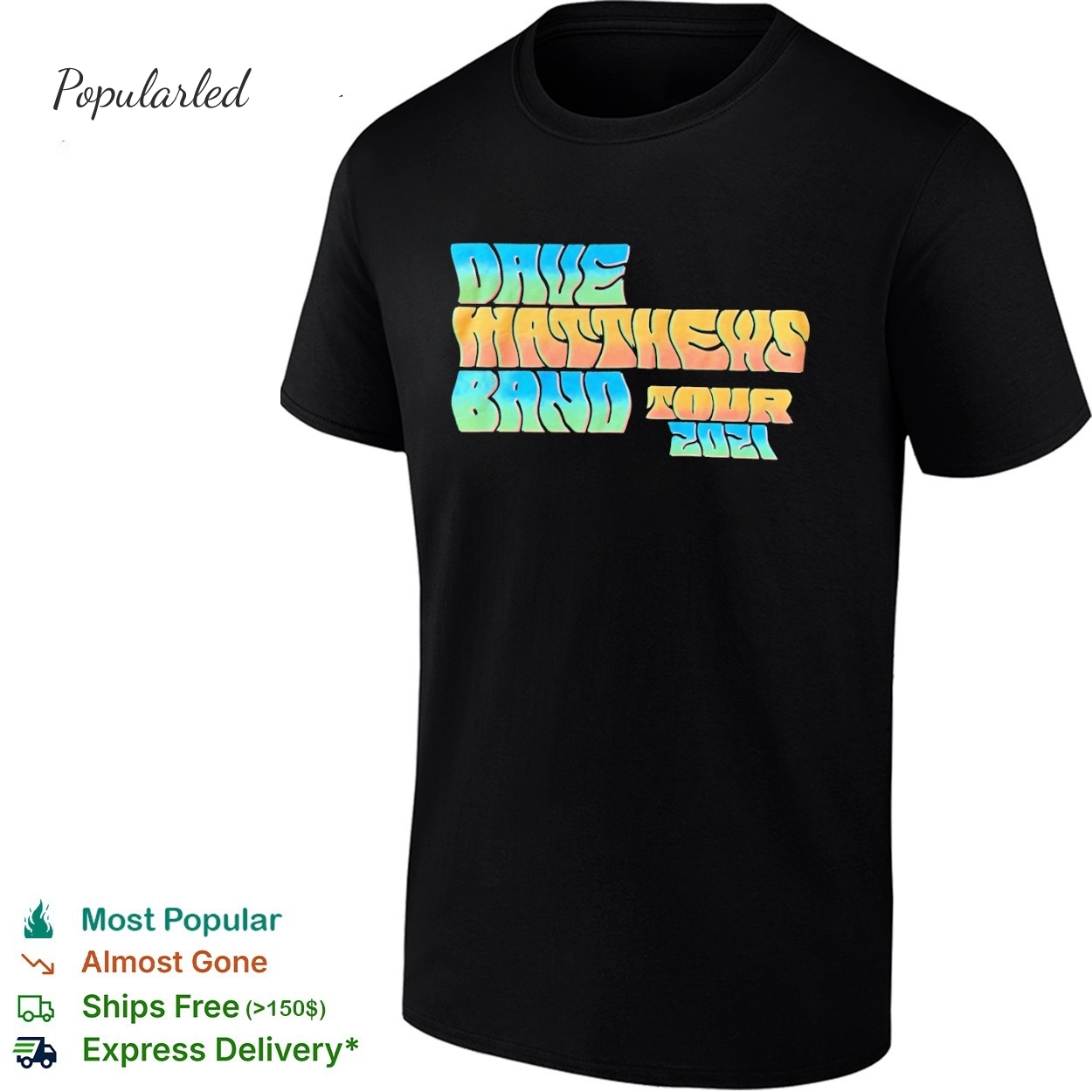 Dave Matthews band 2021 tour shirt