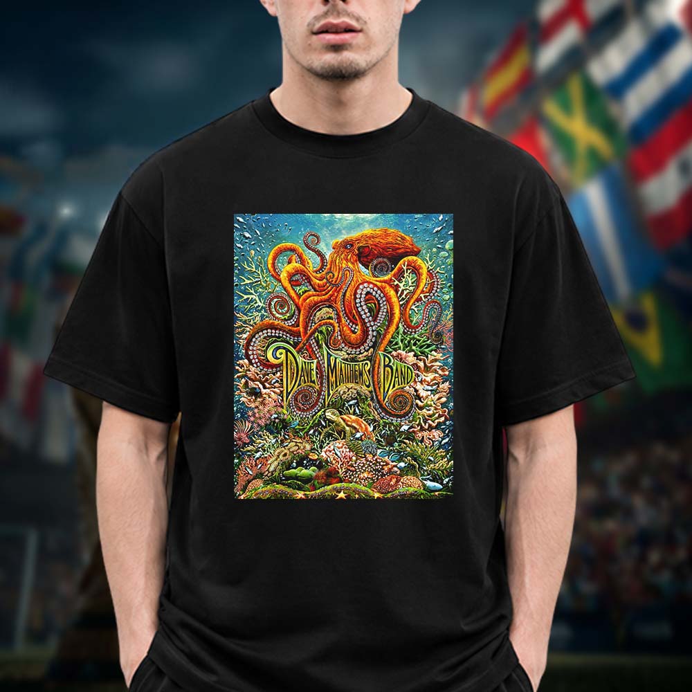Dave Matthews Band Event Poster Night 2 At Freedom Mortgage Pavilion In Camden NJ On July 11 2026 Unisex T Shirt
