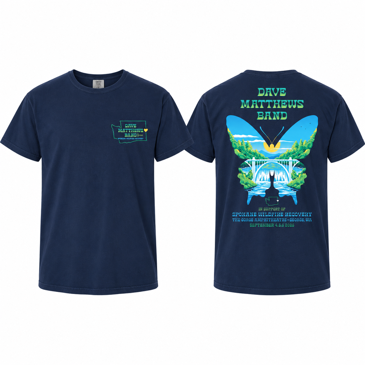 Dave Matthews Band George WA September 5 2026 Exclusive Tour T-Shirt Merch 1 - merchtourboutique dave matthews band george wa september 5 2026 exclusive tour t shirt merch - merchtourboutique