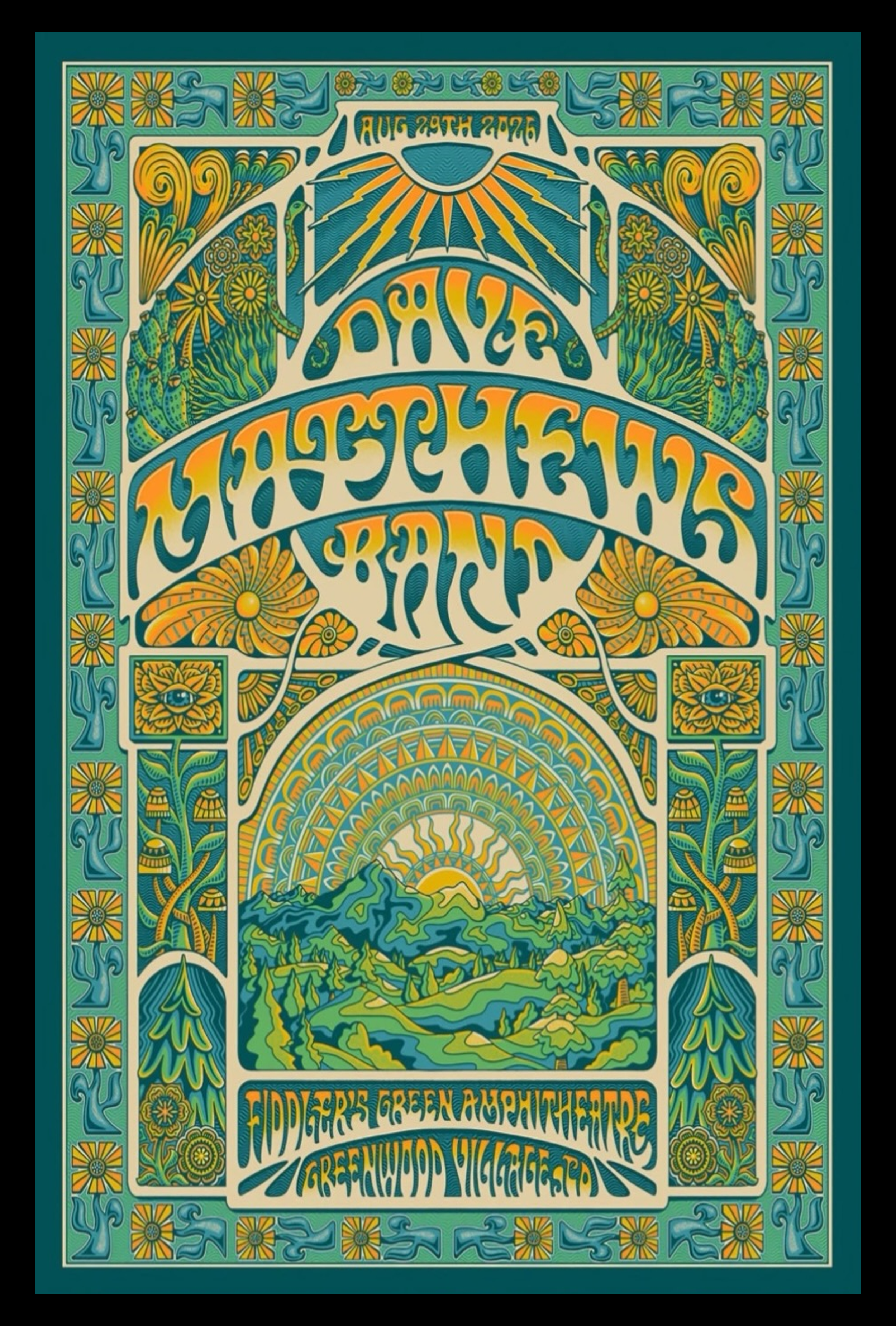 dave matthews band greenwood village colorado aug 29 2026 poster merch pzV2V - merchtourboutique