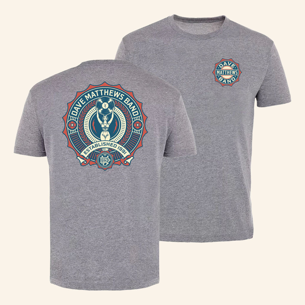 Dave Matthews Band Merch 2026 Sportiqe RecordTShirtDMB Shirt Gift For Rock Music Lovers