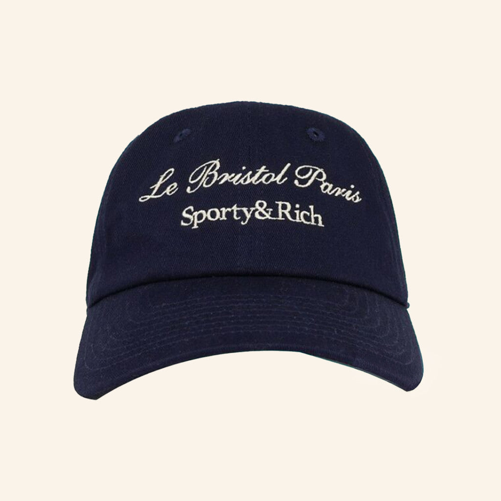 David Jones Merch Le Bristol Paris Sporty And Rich Embroidered Hat Gifts For Besties