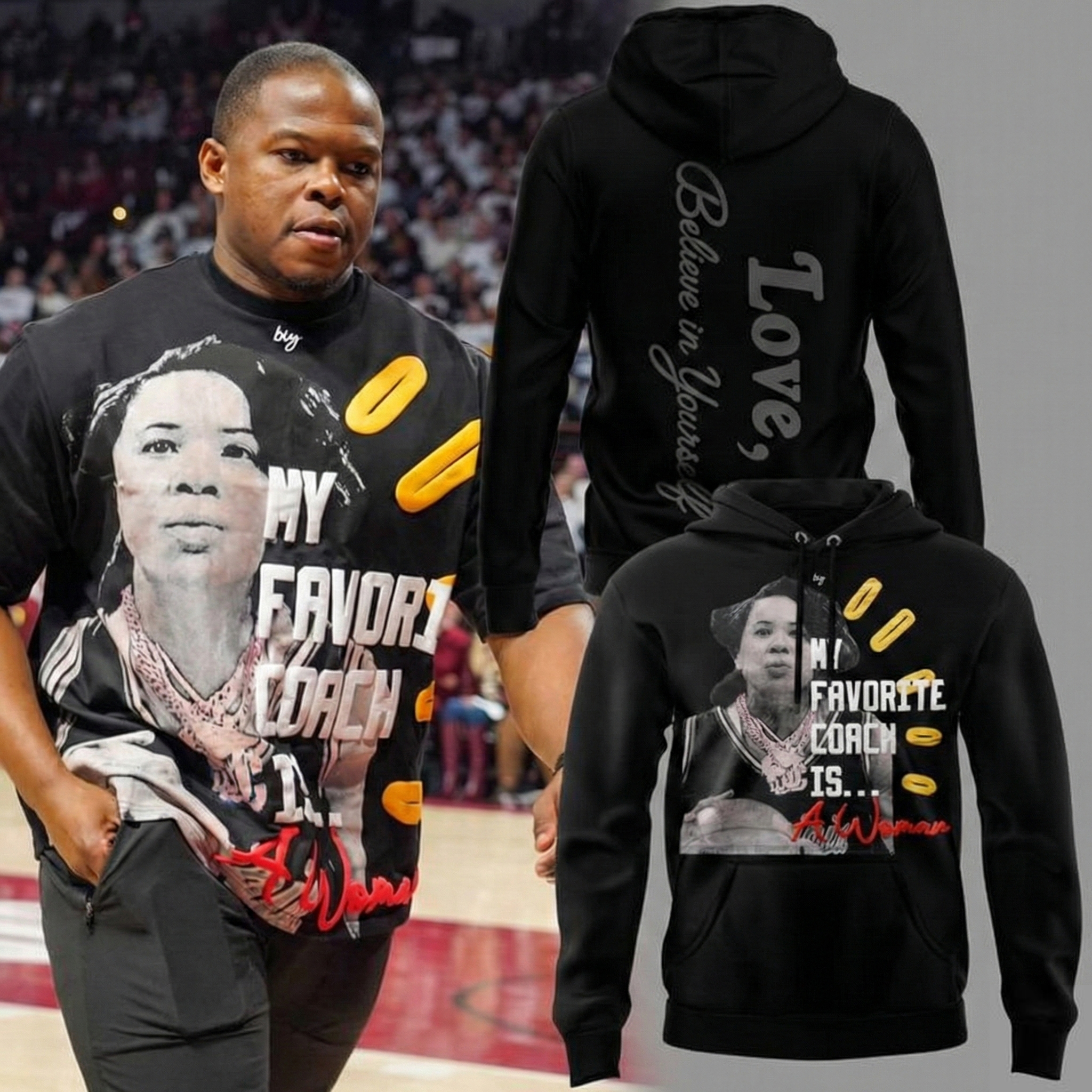Dawn Staley Gamecocks My Favorite Coach Is A Woman 2026 Hoodie Apparel Best Gift For NCAA Fans Hot Item 2026 