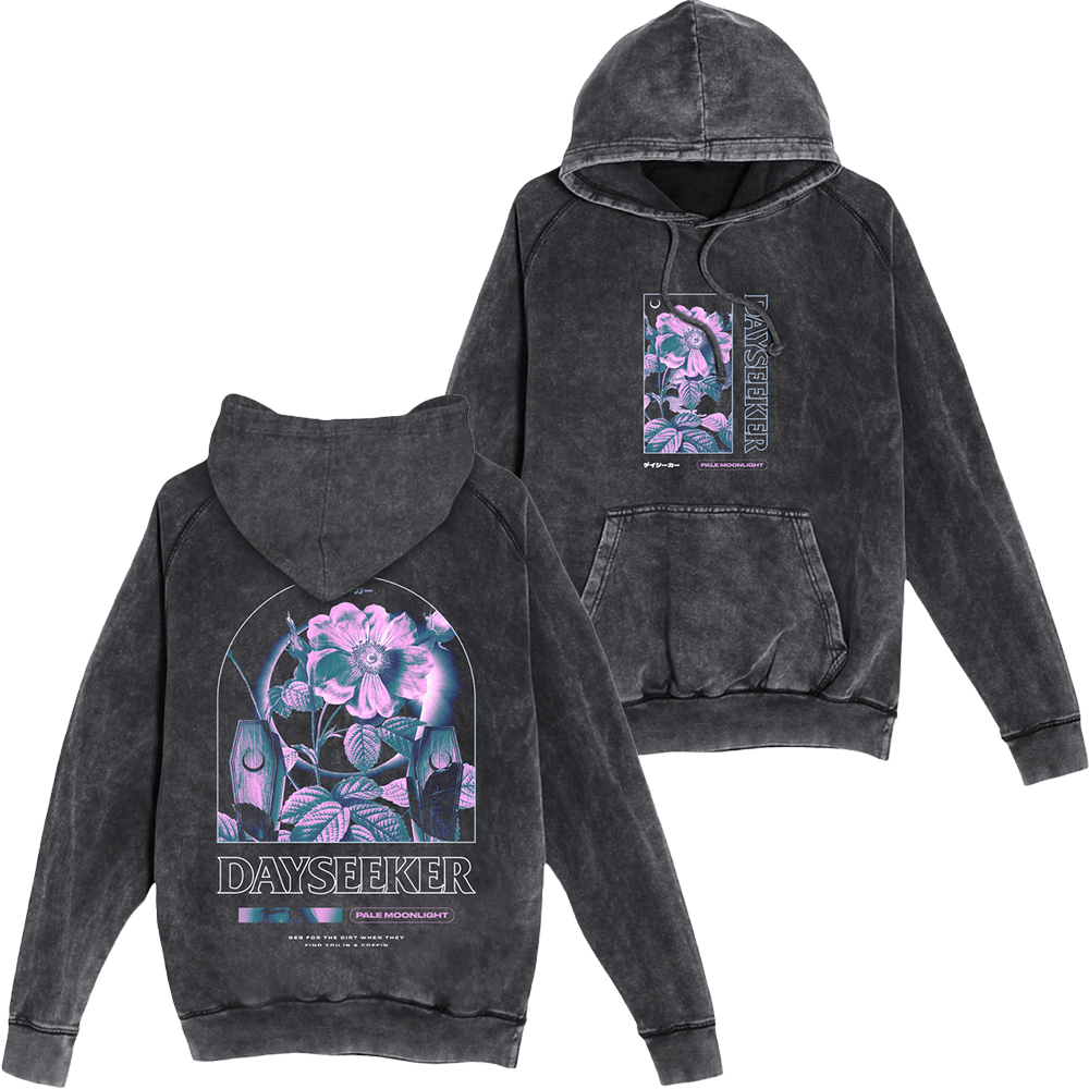 Dayseeker Merch Pale Moonlight Acid Wash Hoodie Stepdad Gifts For Fathers DayL