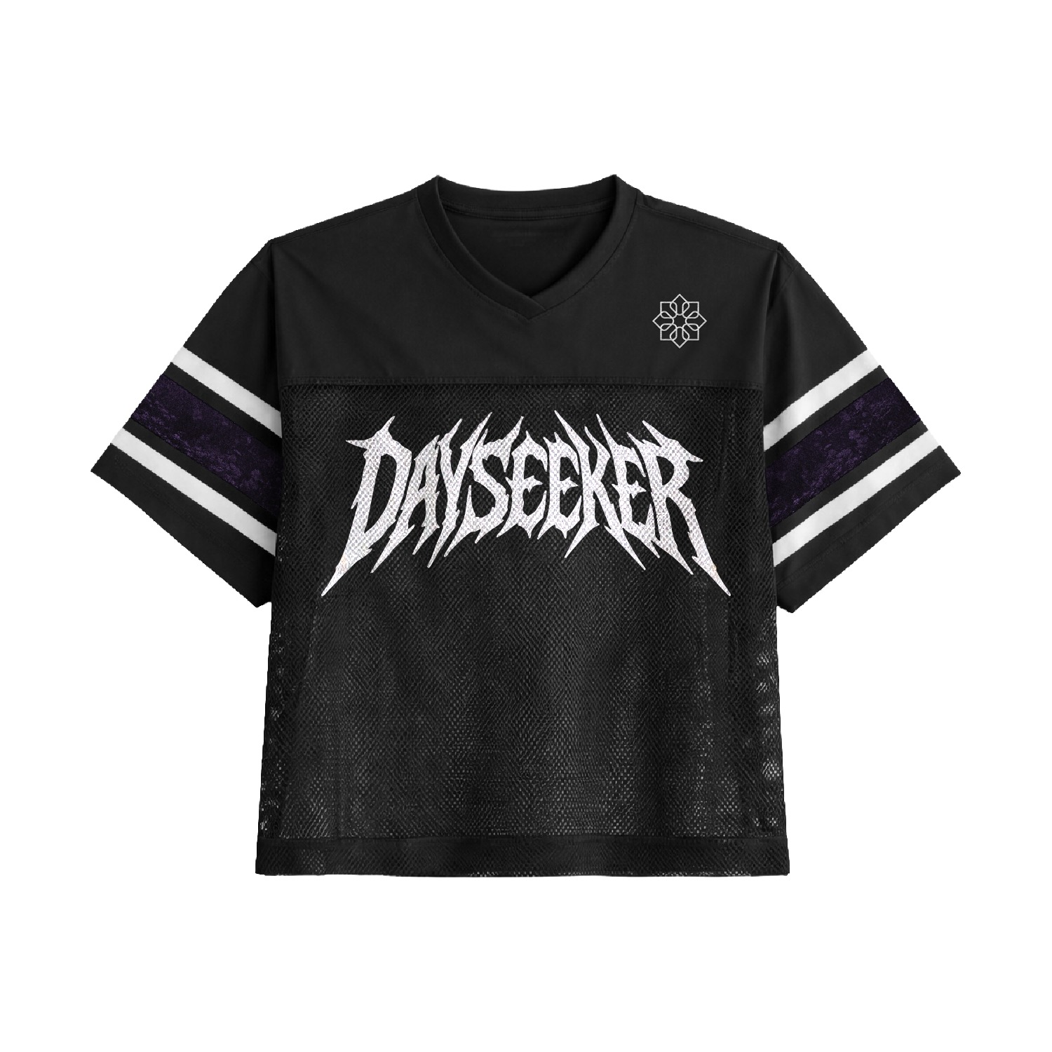 DAYSEEKER Metal Logo Football Jersey 1 - merchtourboutique dayseeker metal logo football jersey pMlpm - merchtourboutique