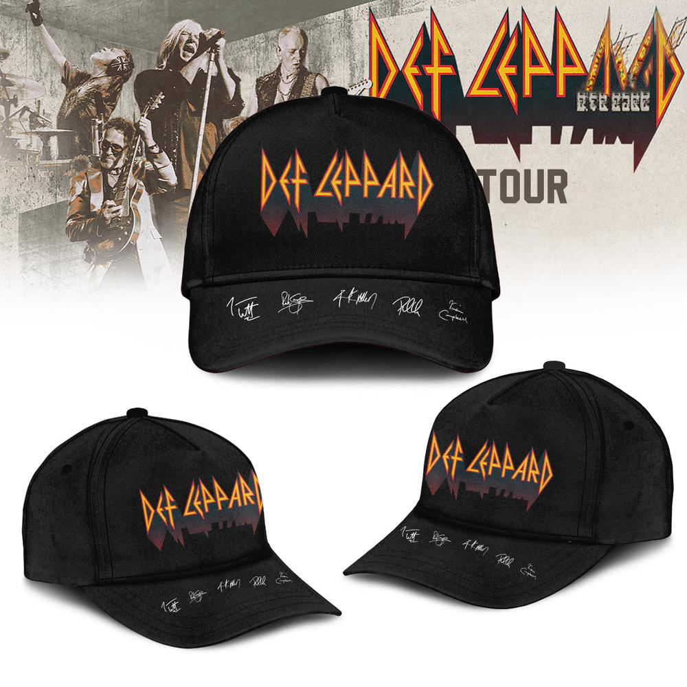 Def Leppard Live 2026 Tour Limited Edition Hat