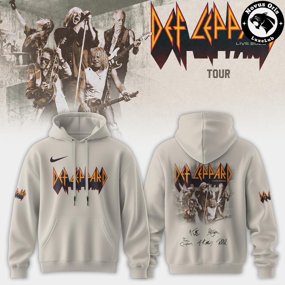 Def Leppard Live 2026 Tour Limited Edition Hoodie 1 - Unicasport Def Leppard Live 2026 Tour Limited Edition Hoodie