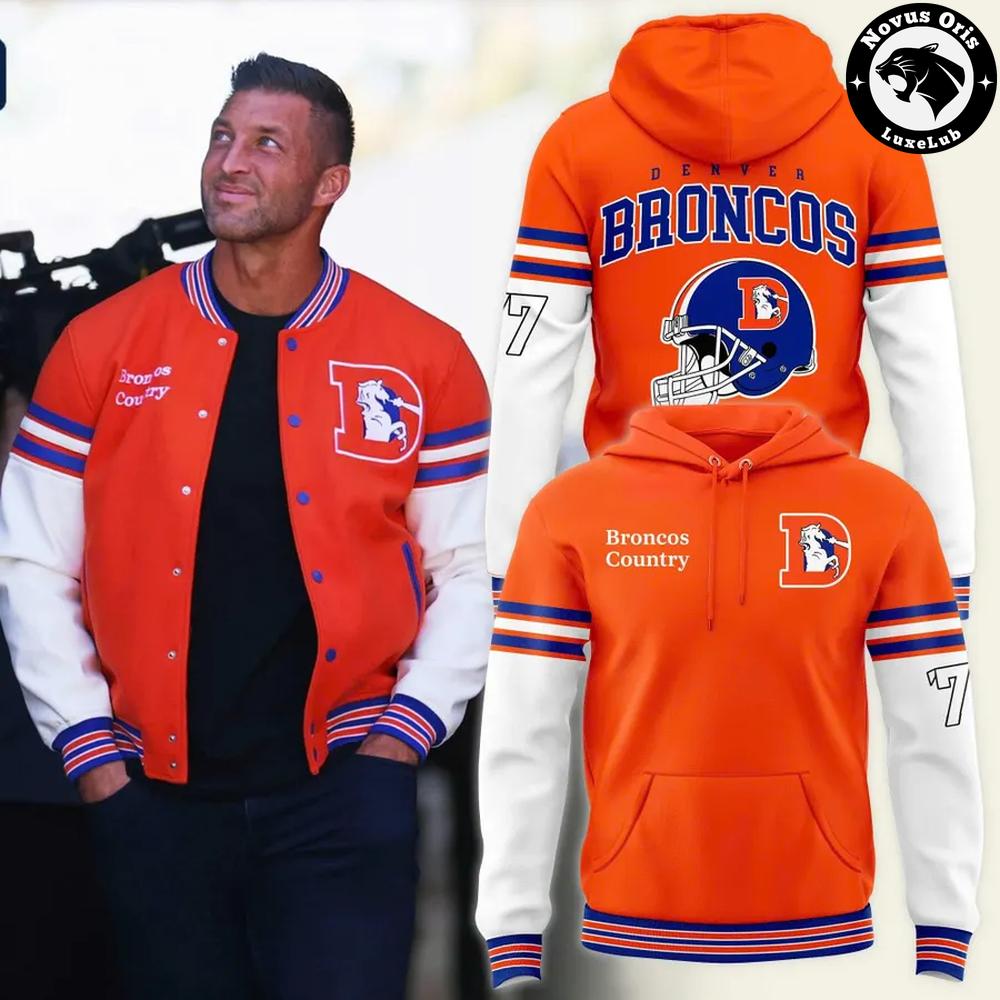Denver Broncos Broncos Country Orange Varsity Graphic Hoodie 1 - Unicasport Denver Broncos Broncos Country Orange Varsity Graphic Hoodie