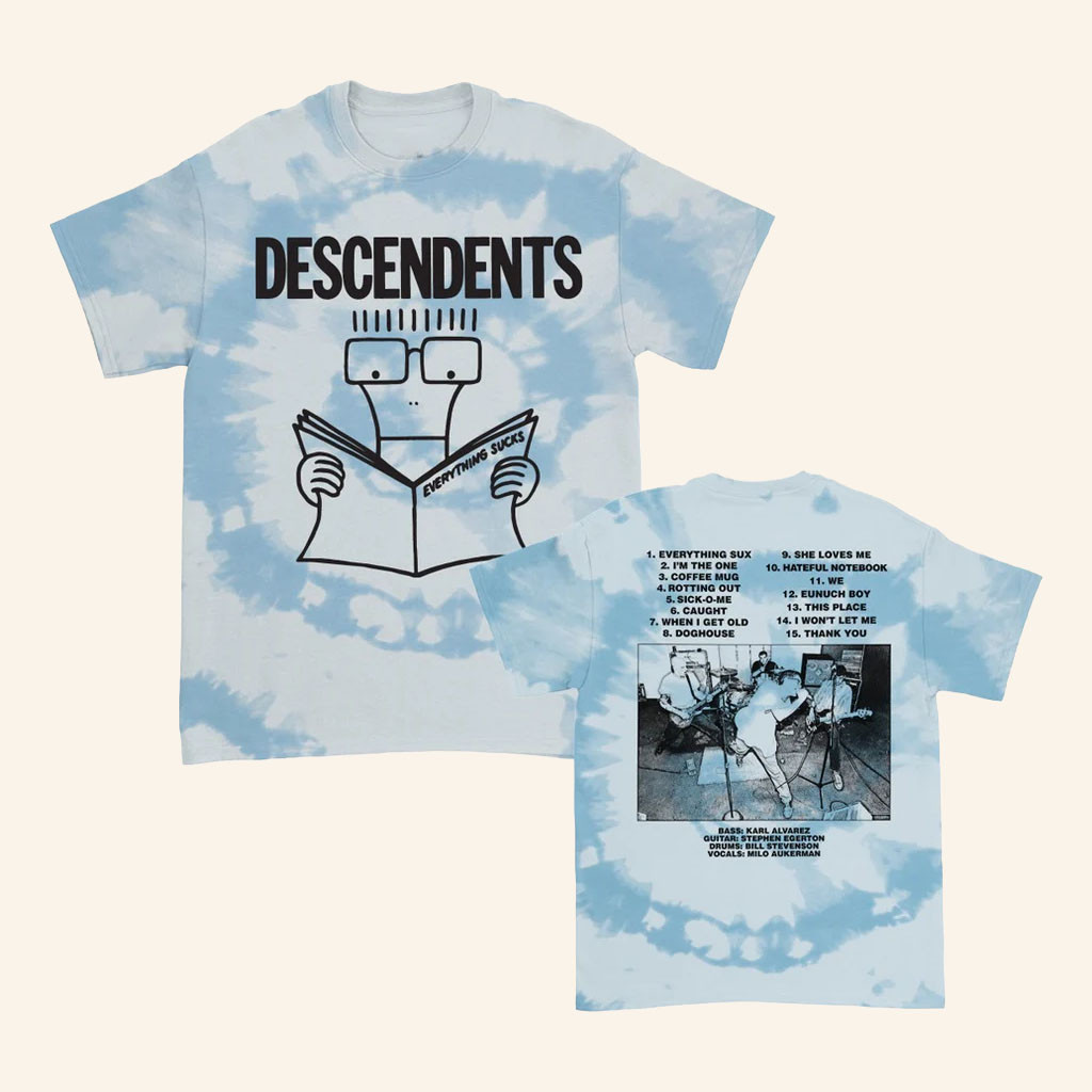 Descendents Merch 2026 Everything Sucks 25th AnniversaryTShirtPresent For Music Lovers
