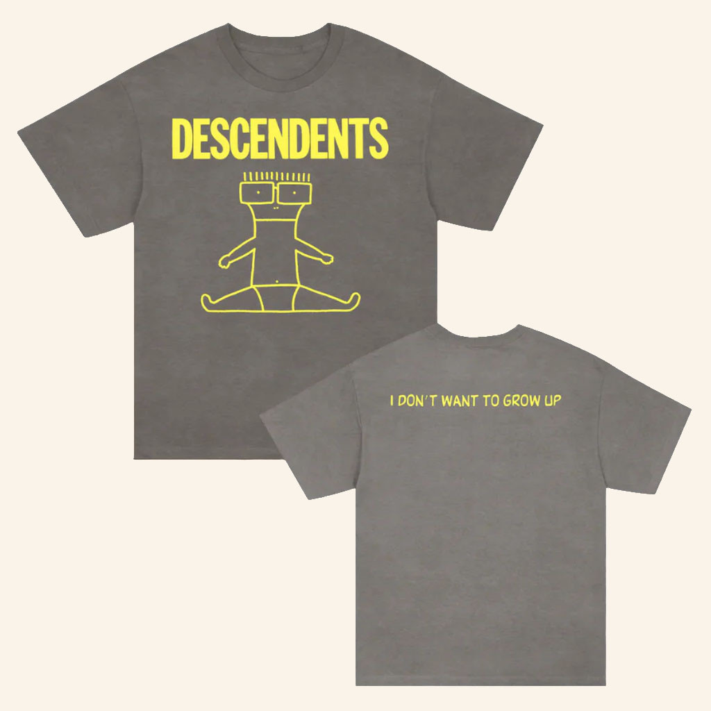 Descendents Merch 2026 I Don't Want To Grow UpTShirtUnique Gift For Music Fans