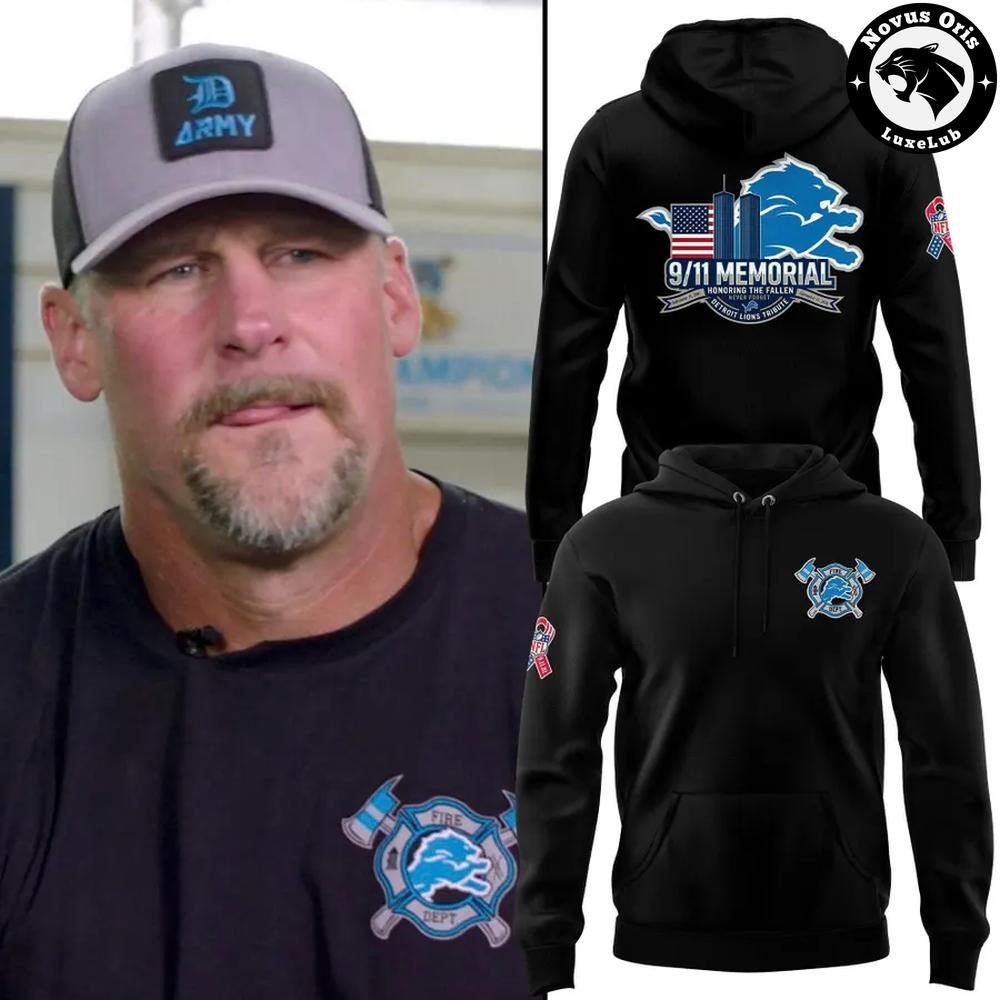 Detroit Lions 9/11 Memorial Tribute 2026 Limited Edition Hoodie 1 - Unicasport Detroit Lions 9/11 Memorial Tribute 2026 Limited Edition Hoodie
