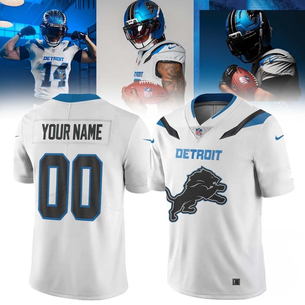 Detroit Lions NFL Rivalries 2026 Custom Name And Number Football Jersey 1 - Unicasport Detroit Lions NFL Rivalries 2026 Custom Name And Number Football Jersey
