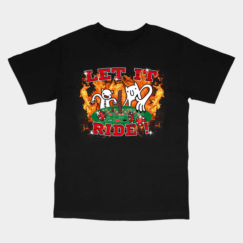 Diemarchive Merch LET IT RIDE Rap TShirt Black Good Gifts For Son