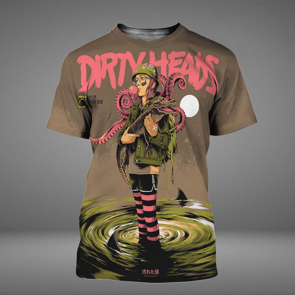 Dirty Heads Grantville PA Event Poster Show At Penn National Turf Club In Grantville PA On July 15 2026 All Over Print T Shirt