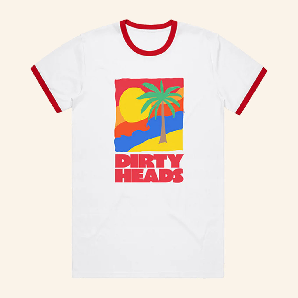 Dirty Heads Merch 2026 Palm RingerTShirtDirty Heads Shirt Gift Ideas For Sisters