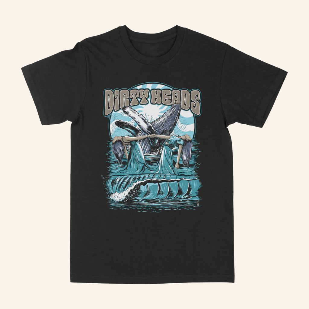 Dirty Heads Merch 2026 WhaleTShirtDirty Heads Shirt Gifts For My Husband