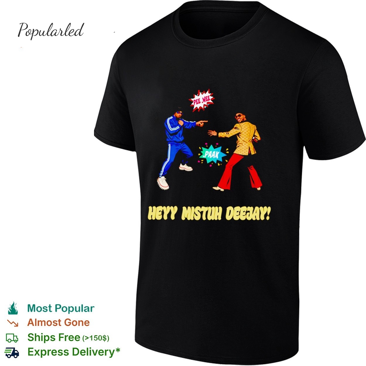DJ Pee Wee Aka Anderson .Paak Featured On The Romantic Tour Live 2026 On Tour .Paak Vs .Wee shirt