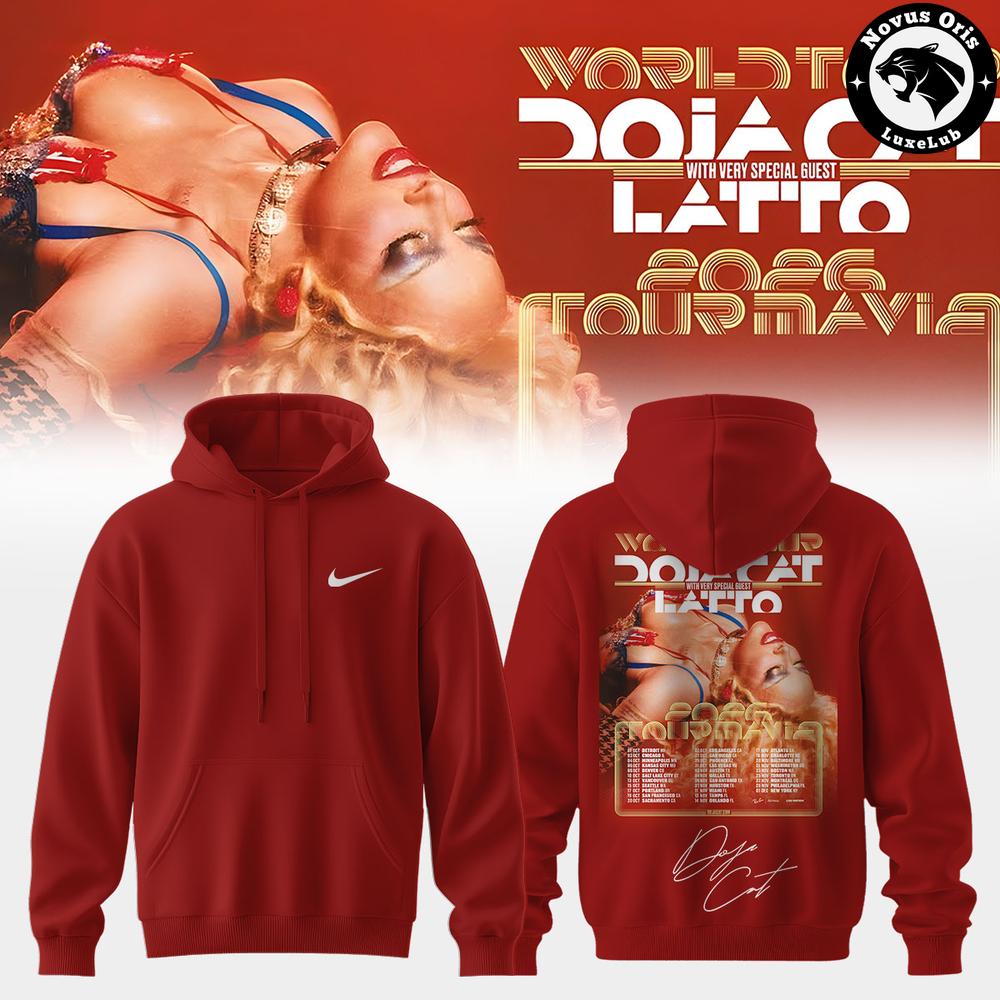 Doja Cat Tour Ma Vie World Tour 2026 Signature Pullover Hoodie 1 - Unicasport Doja Cat Tour Ma Vie World Tour 2026 Signature Pullover Hoodie