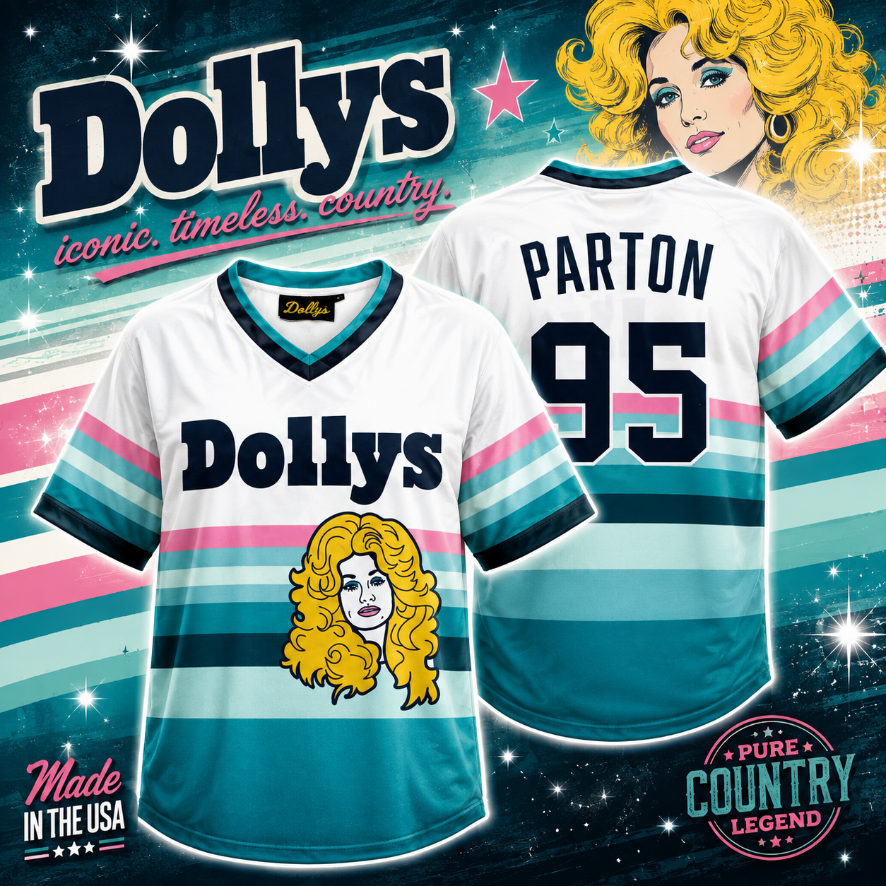 dolly retro sunset jersey 2026 merch 7ztu5 - merchtourboutique