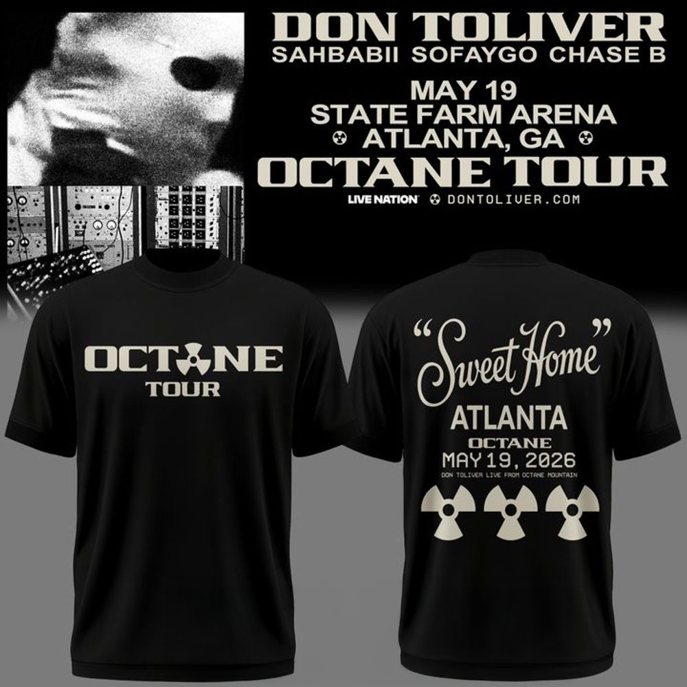 Don Toliver OCTANE Tour AtlantaGA Limited Edition Shirt 2026