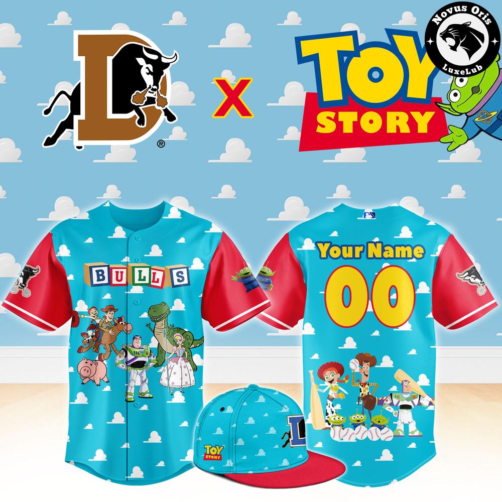 Durham Bulls x Toy Story Night Woody Buzz Lightyear Custom Baseball Jersey 1 - Unicasport Durham Bulls x Toy Story Night Woody Buzz Lightyear Custom Baseball Jersey
