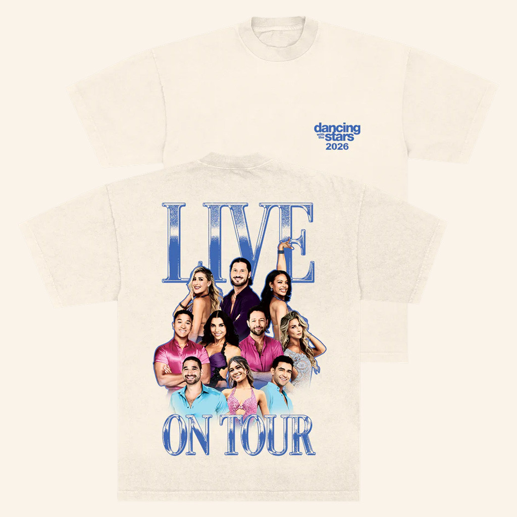 DWTS Merch Dancing With The Stars Live On Tour 2026 TShirt Presents For Friends Merch 2026