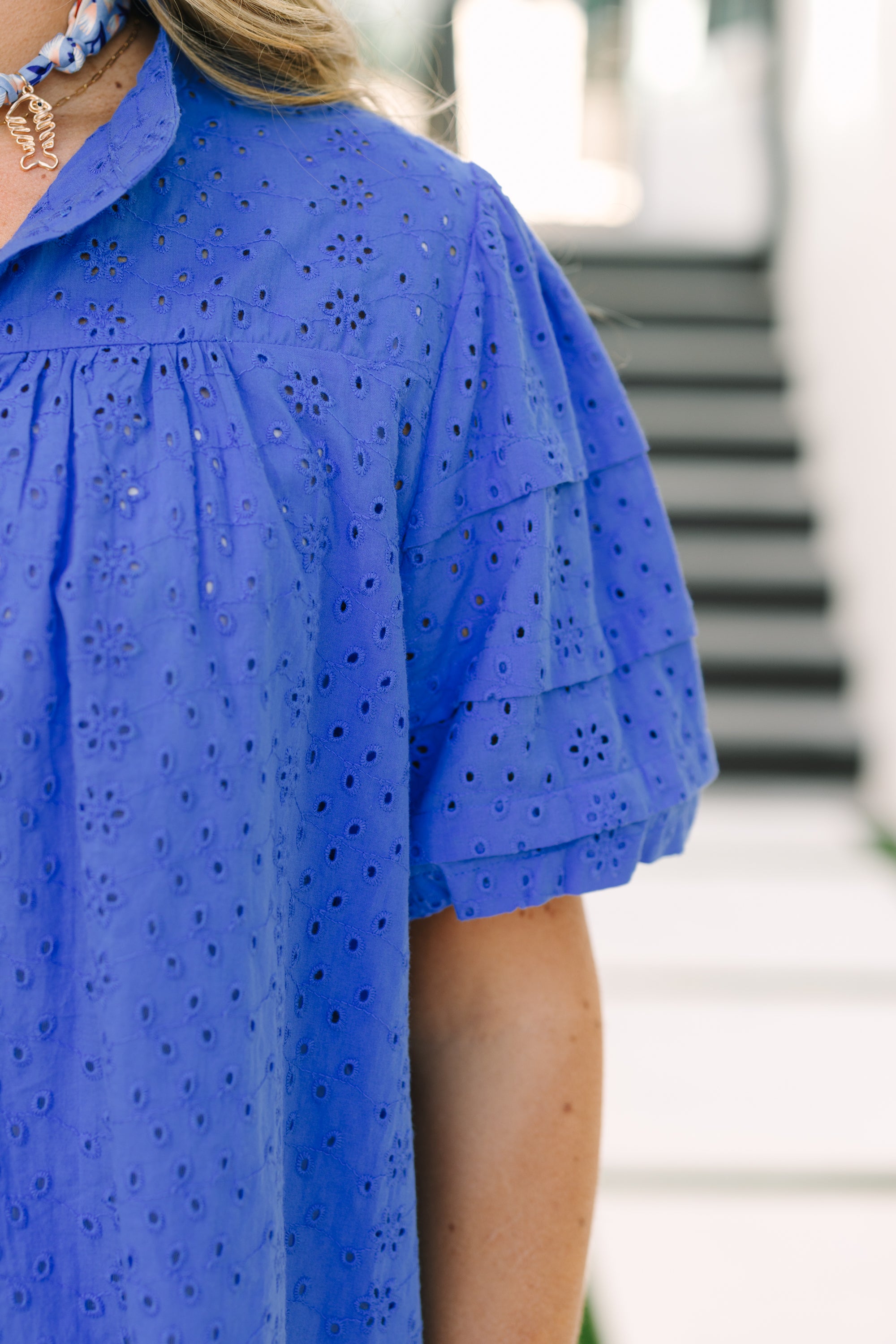 Each Detail Top, Cobalt 4 Each Detail Top, Cobalt - Image 4